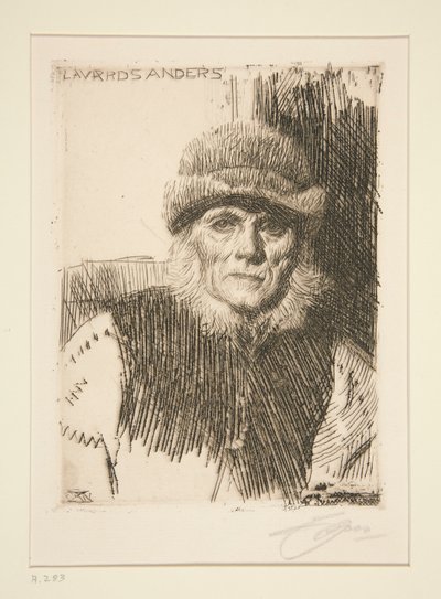 Camponês Dalecarliano de Anders Leonard Zorn