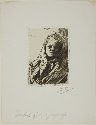 Camponesa Dalecarliana de Anders Leonard Zorn