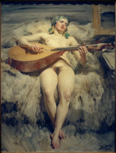 O alaúde de Anders Leonard Zorn