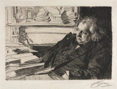 Ernest Renan de Anders Leonard Zorn