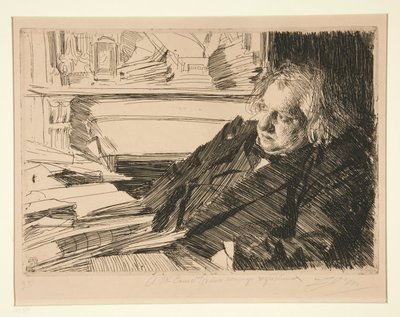 Ernest Renan de Anders Leonard Zorn