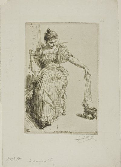 Gerida Hajibarg e de Anders Leonard Zorn