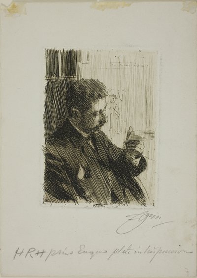 H. R. H. Príncipe Eugênio da Suécia de Anders Leonard Zorn