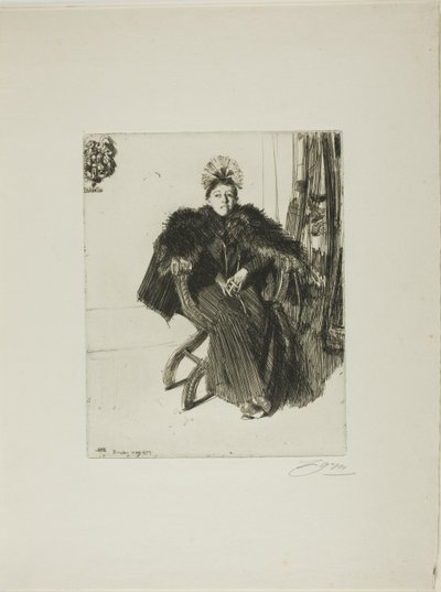 Isabella Gardner de Anders Leonard Zorn