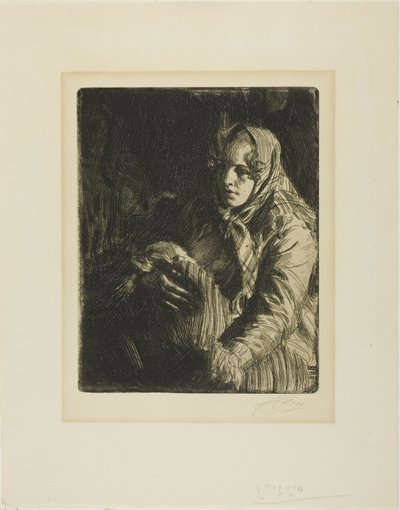 Madona (uma mãe) de Anders Leonard Zorn