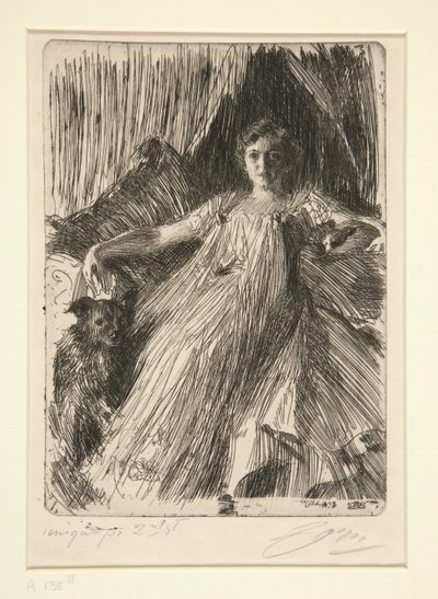 Maud Cassel (Sra. Ashley) de Anders Leonard Zorn