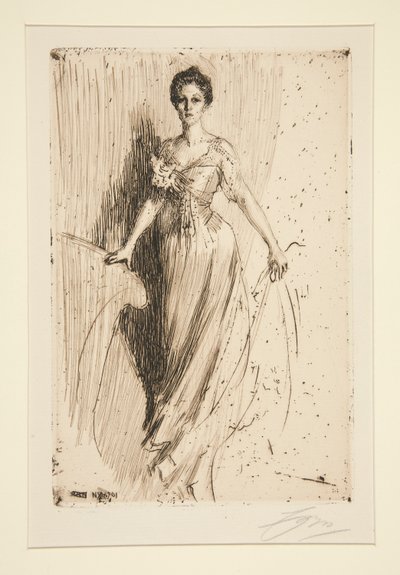 Miss Ludman de Anders Leonard Zorn