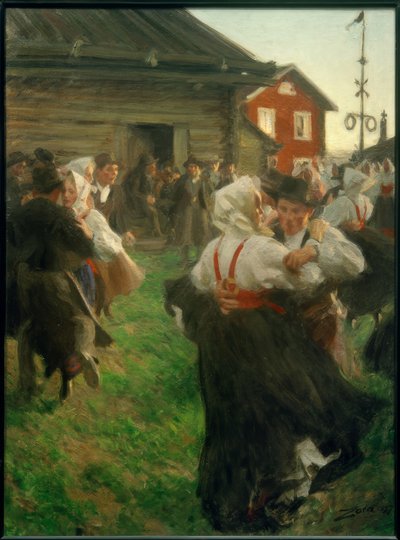 Midsummer Night Dança de Anders Leonard Zorn