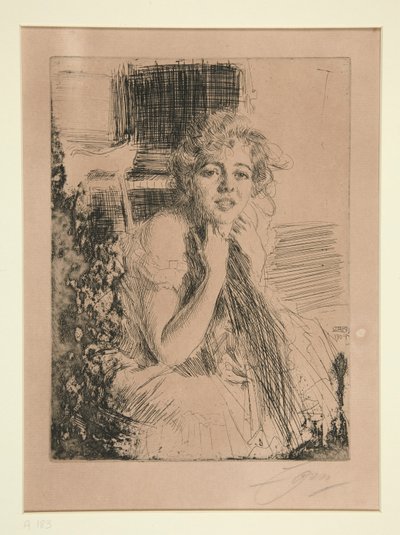 EM. Emma Rasmussen de Anders Leonard Zorn