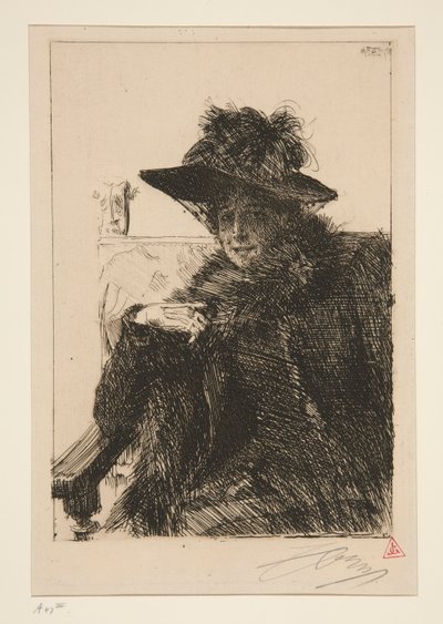 Mme. Armand Dayot de Anders Leonard Zorn
