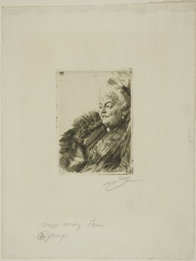 Sra. Georges Maio II de Anders Leonard Zorn