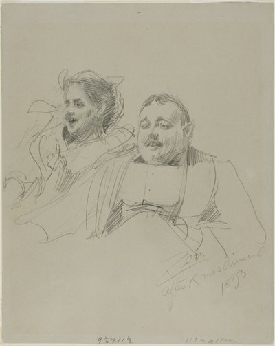 Sr. e Sra. Raymond Johnson de Anders Leonard Zorn