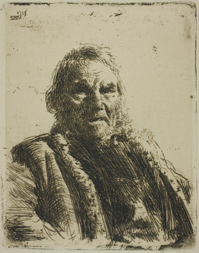 Velho Soldado ("O Príncipe") de Anders Leonard Zorn