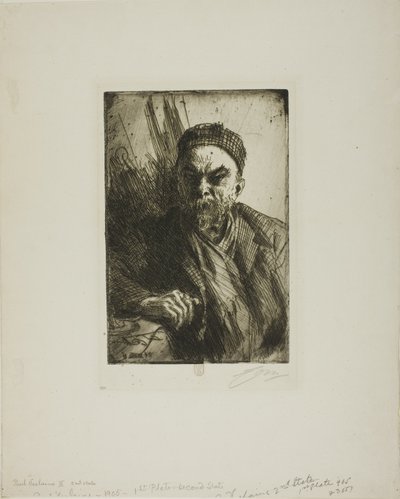 Paulo Verlaine II de Anders Leonard Zorn