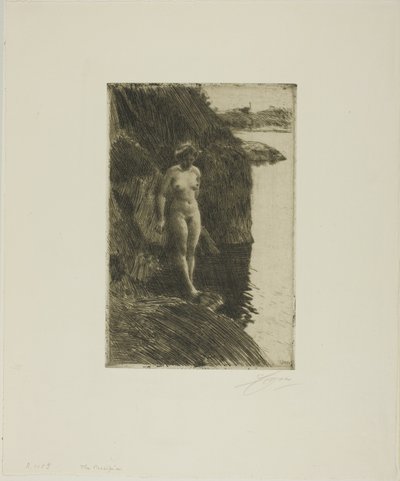 Precipício de Anders Leonard Zorn