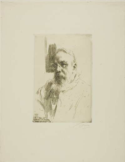 Professor John Berg de Anders Leonard Zorn