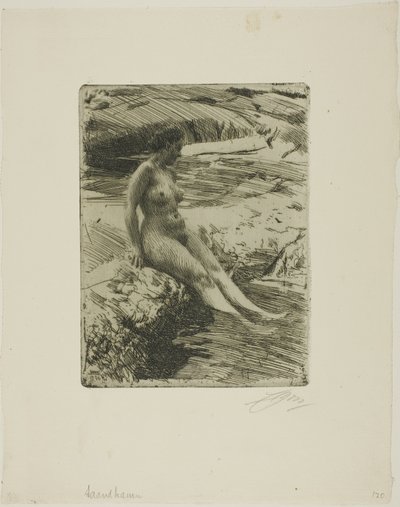 Sand Harbor de Anders Leonard Zorn