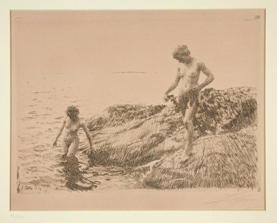 Skerries do mar de Anders Leonard Zorn