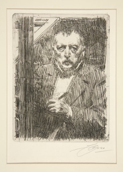 Auto-retrato de Anders Leonard Zorn