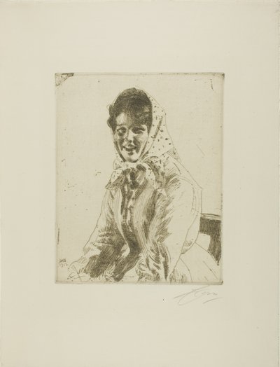 Uma Garota Skeri de Anders Leonard Zorn