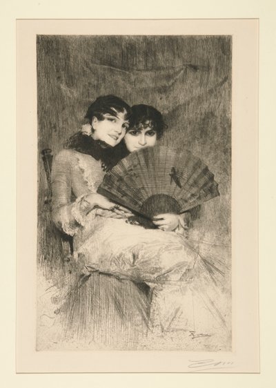 Irmãs espanholas de Anders Leonard Zorn