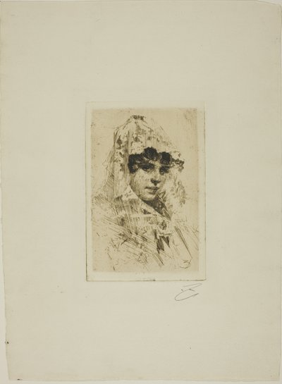 mulher espanhola de Anders Leonard Zorn