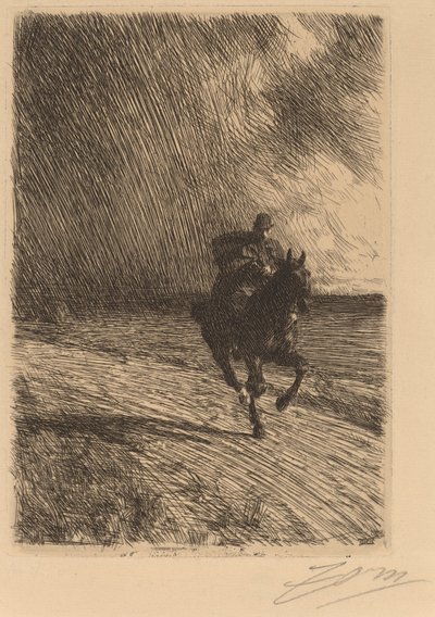 Tempestade de Anders Leonard Zorn