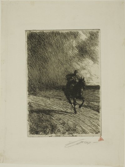 Tempestade de Anders Leonard Zorn
