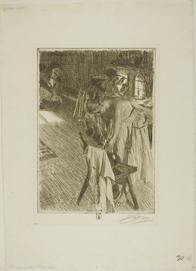 Domingo de manhã de Anders Leonard Zorn