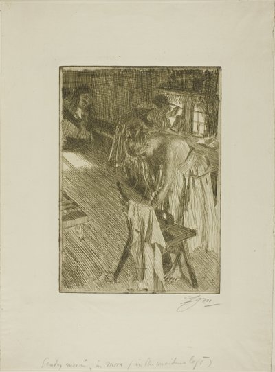 Domingo de manhã de Anders Leonard Zorn