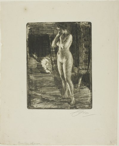A primeira pose de Anders Leonard Zorn