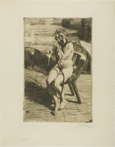 A fita de cabelo de Anders Leonard Zorn