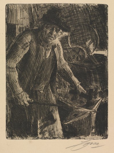 O mestre ferreiro de Anders Leonard Zorn