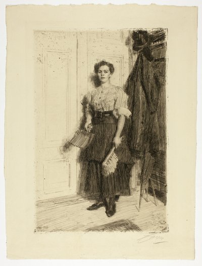 A nova empregada de Anders Leonard Zorn