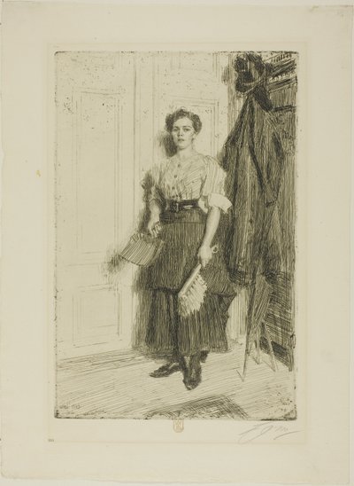 A nova empregada de Anders Leonard Zorn