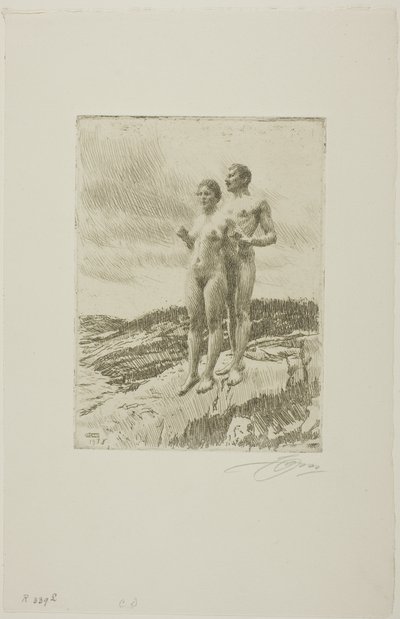 Os dois de Anders Leonard Zorn