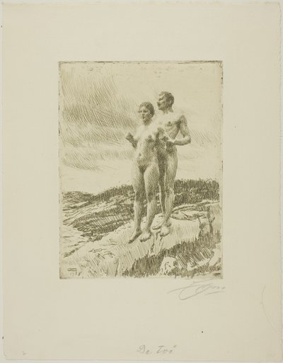 Os dois de Anders Leonard Zorn