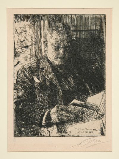 Companheiro de viagem de Anders Leonard Zorn