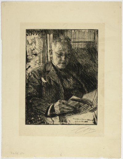 Companheiro de Viagem (Sr. Ch. Deering) de Anders Leonard Zorn