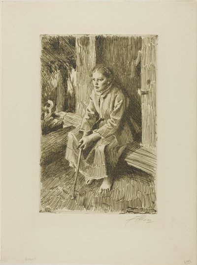 Na muralha de Anders Leonard Zorn