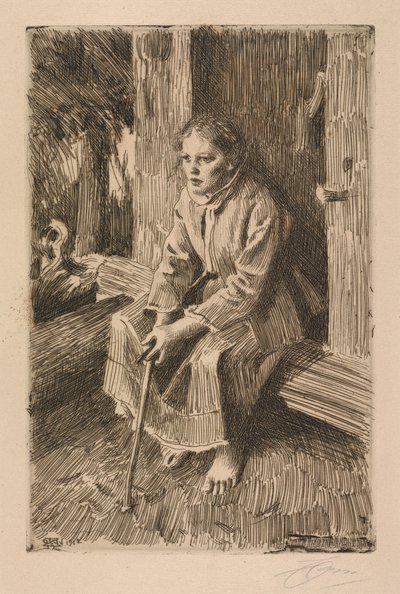 Na muralha de Anders Leonard Zorn
