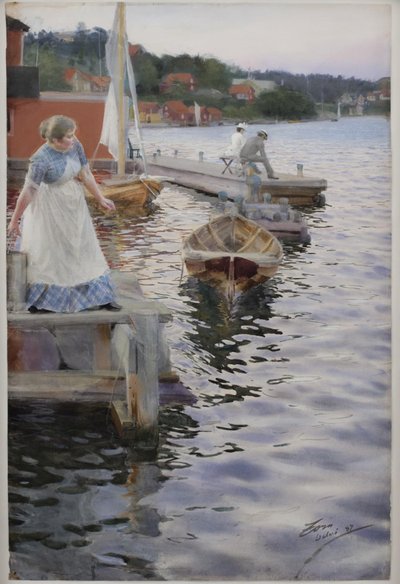 Batendo Ondas de Anders Leonard Zorn