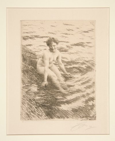 Molhado de Anders Leonard Zorn
