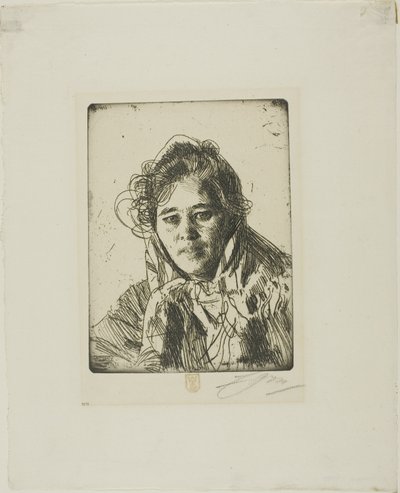 Rapariga de Mora (Anna de Kråkberg) de Anders Zorn