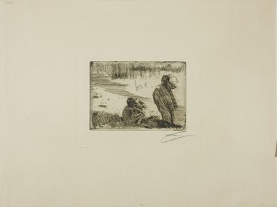 Banho de Jovens de Anders Leonard Zorn