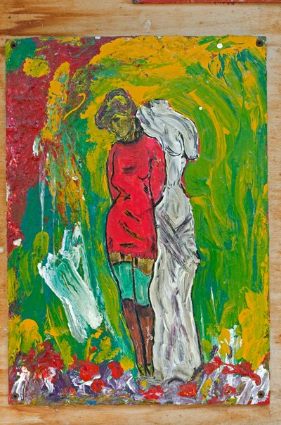 MULHER DE CHINELO VERMELHO de Ando Gilardi