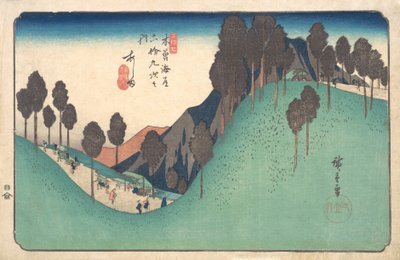 Estação Ashida, Ka. 1835., c. 1835. de Ando Hiroshige