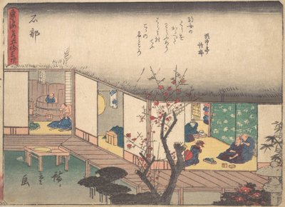 Ishibe, c. 1838., c. 1838. de Ando Hiroshige