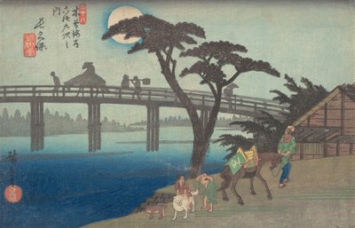 O som de Nagakubo S. 28. de Ando Hiroshige