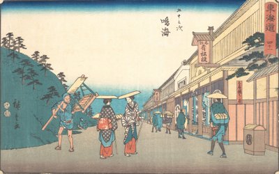 Narumi, c. 1840., c. 1840. de Ando Hiroshige